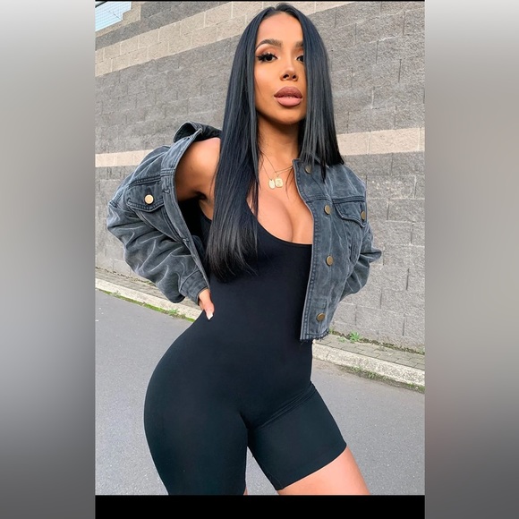 Fashion Nova Jackets & Blazers - Fashion Nova Sweet Desire Denim Jacket